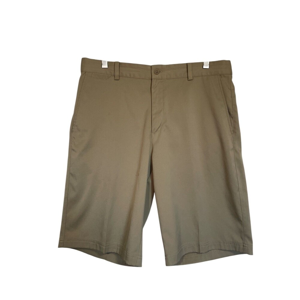Nike Golf Men’s Standard Fit‎ Dri-Fit Beige Performance Shorts Size 32
